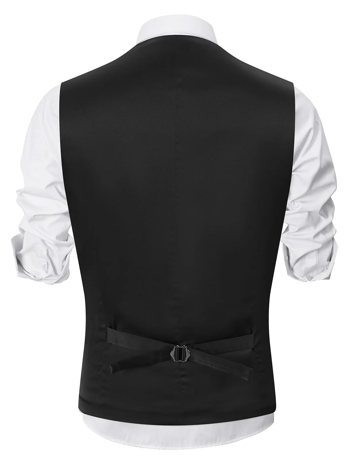 Men’s Formal Black Waistcoat