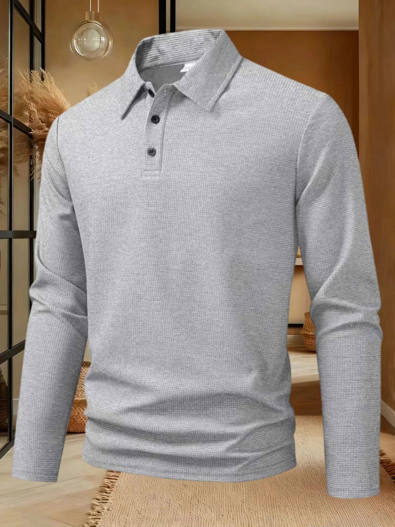 Men’s Business Casual Long Sleeve Shirt
