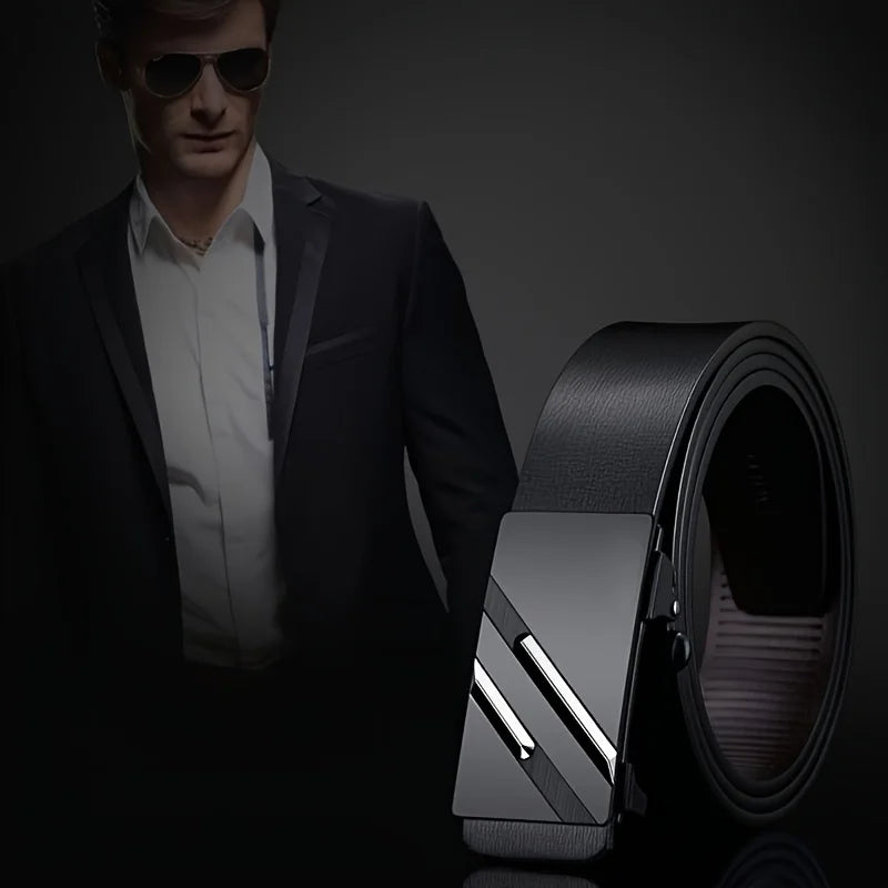 Men Synthetic Leather Belt
