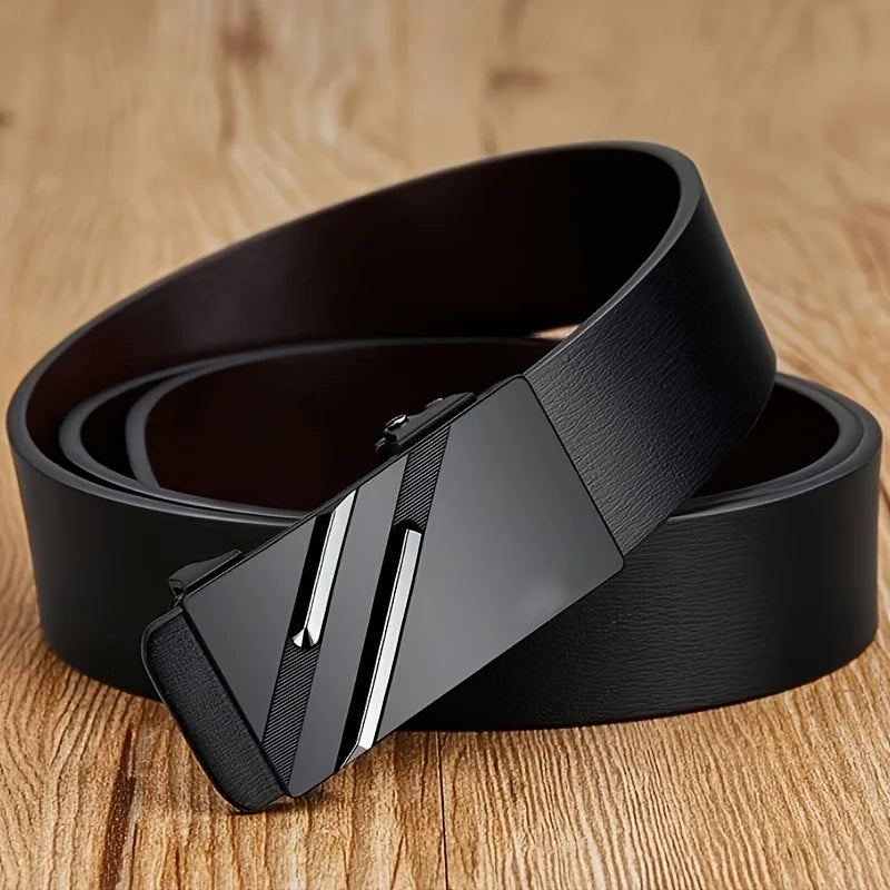 Men Synthetic Leather Belt