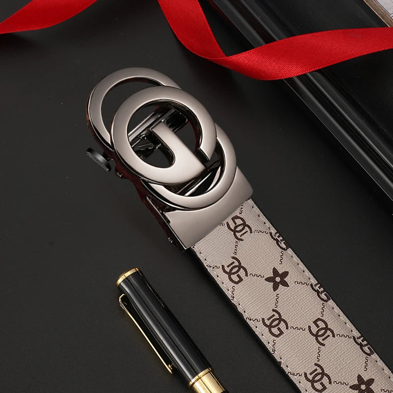 Men’s Genuine Leather Automatic Belt
