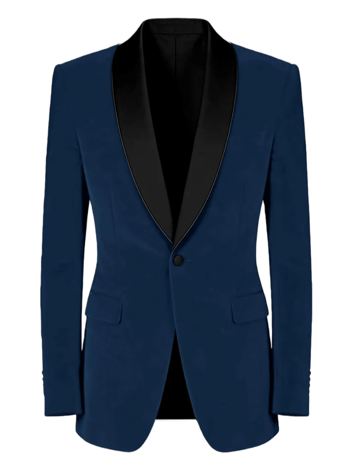 Elegant Men’s Velvet Tuxedo Blazer