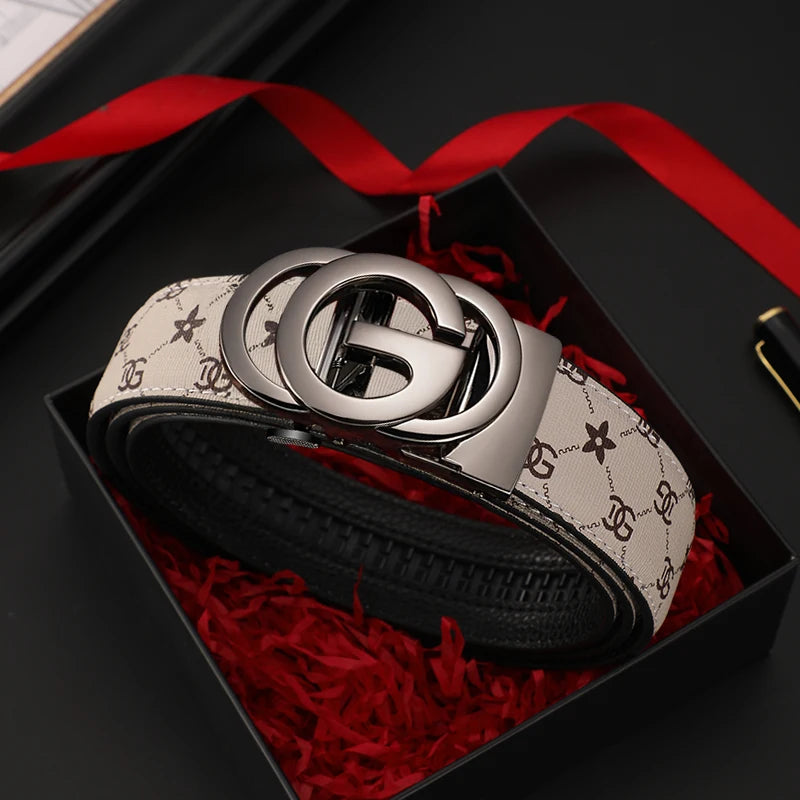 Men’s Genuine Leather Automatic Belt