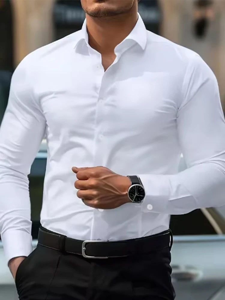 Men’s Wrinkle-Free Dress Shirt