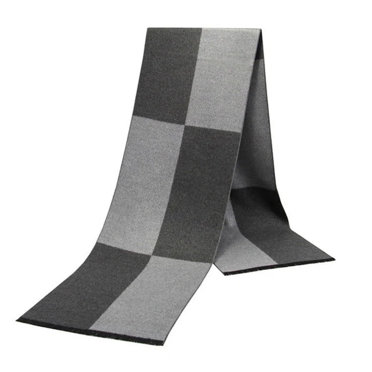 Soft Plaid Shawl Neckerchief