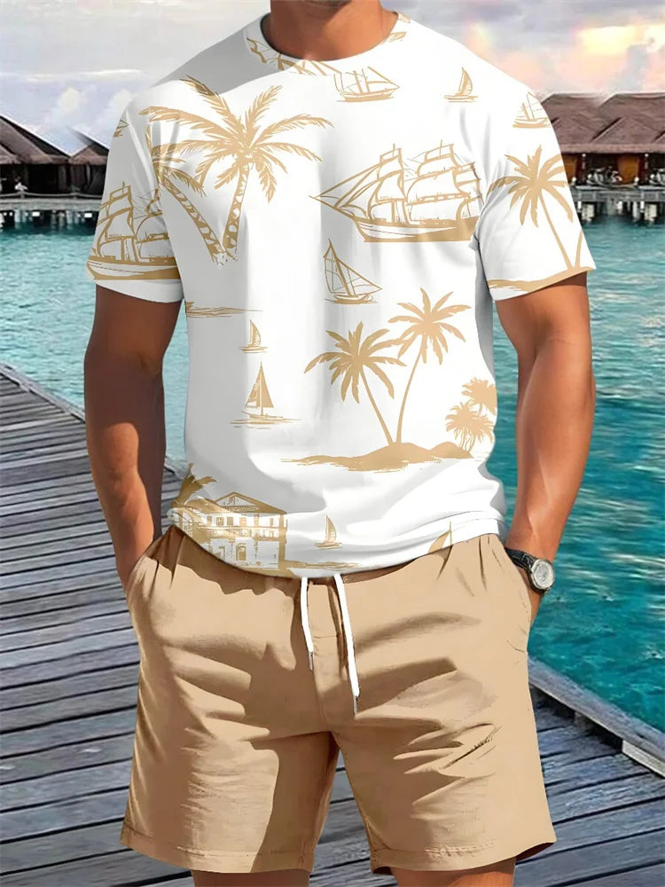 Men’s 2-Piece Summer Casual Set