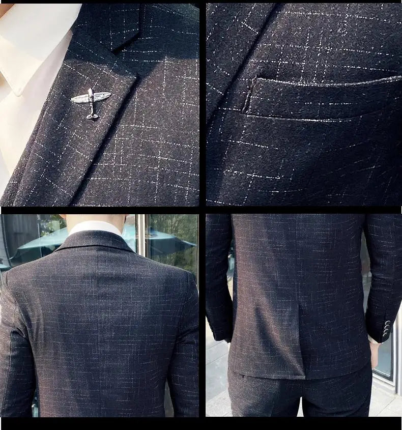 3-Piece Formal Wedding & Party Outfit