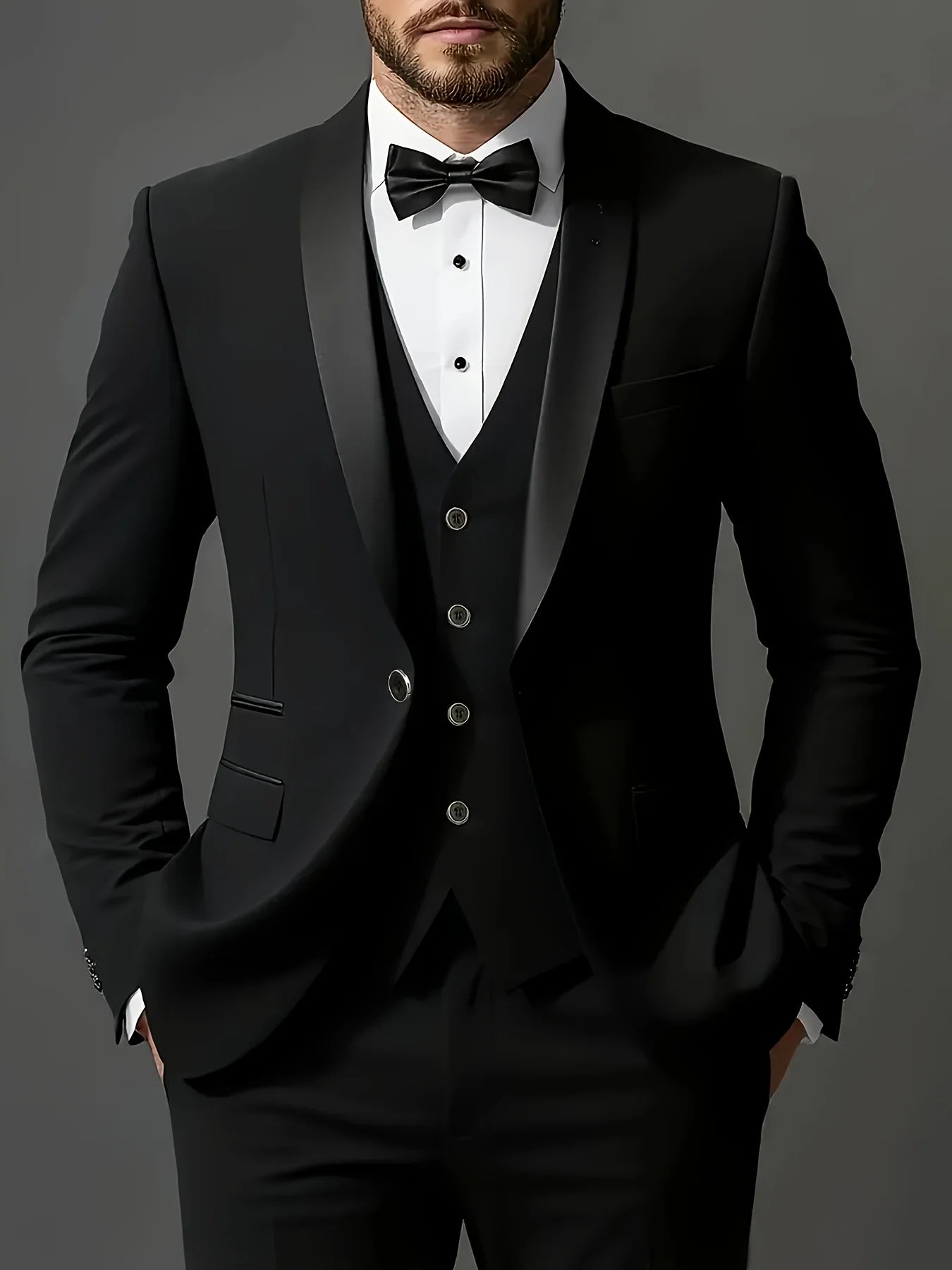 Business Casual Slim Fit Suit