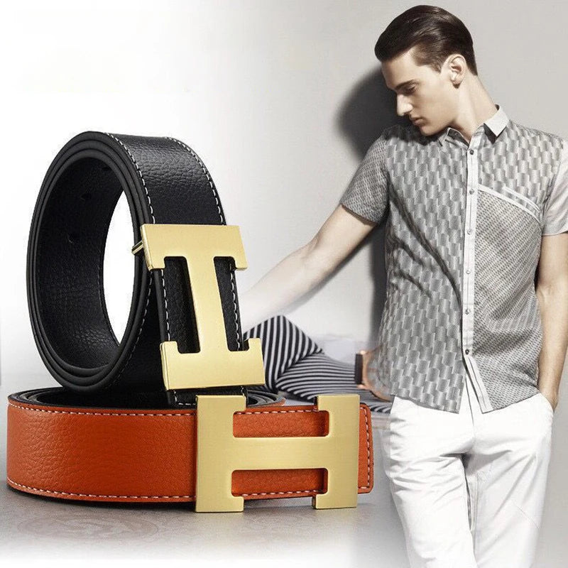 Designer Men’s Leather Belt