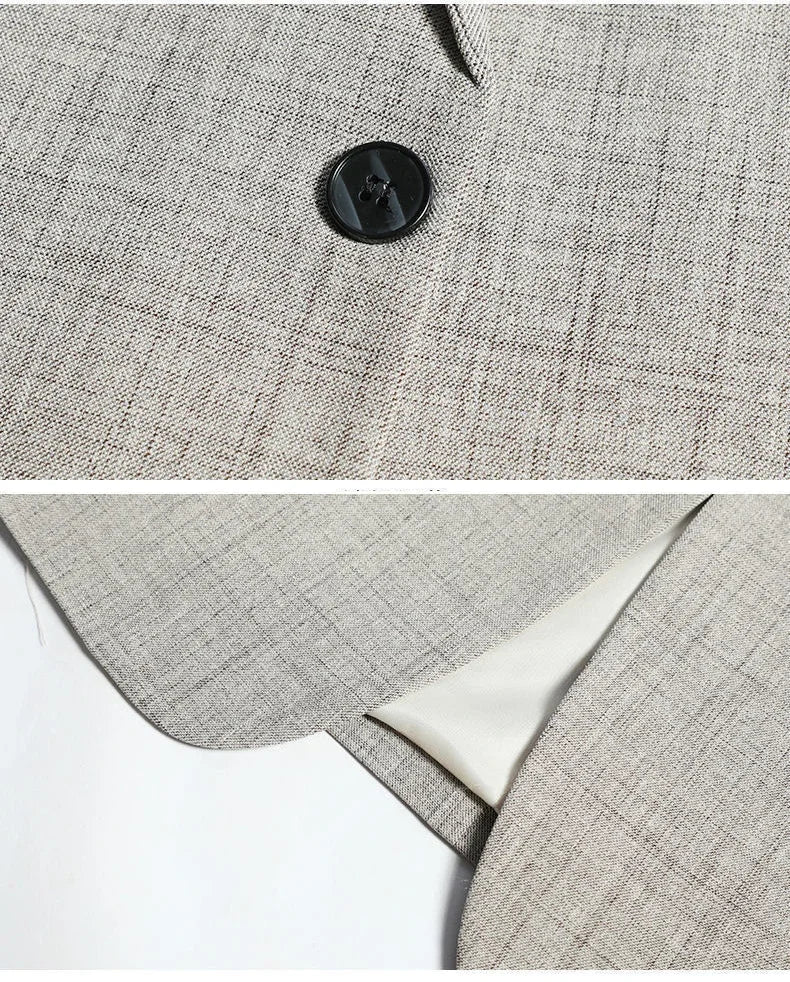 Men Business Casual Suit Jacket