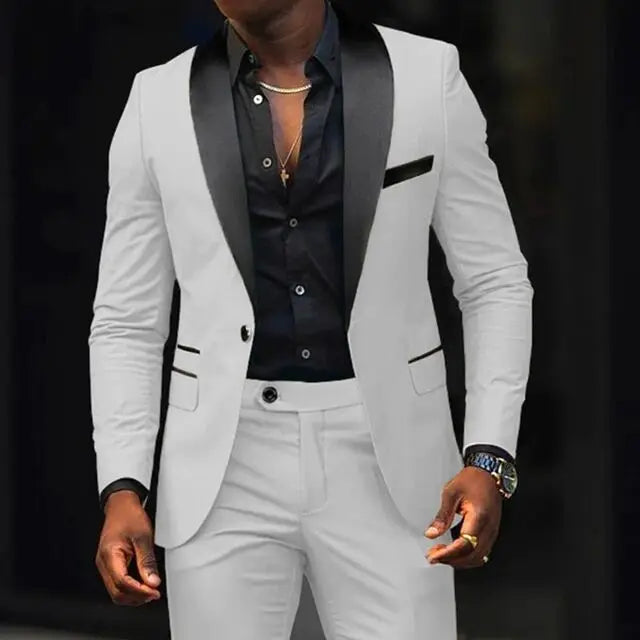 Men’s 2-Piece Wedding Suit