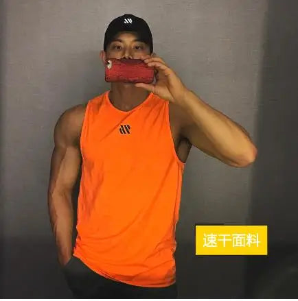 Mesh Sleeveless Men’s Tank Top