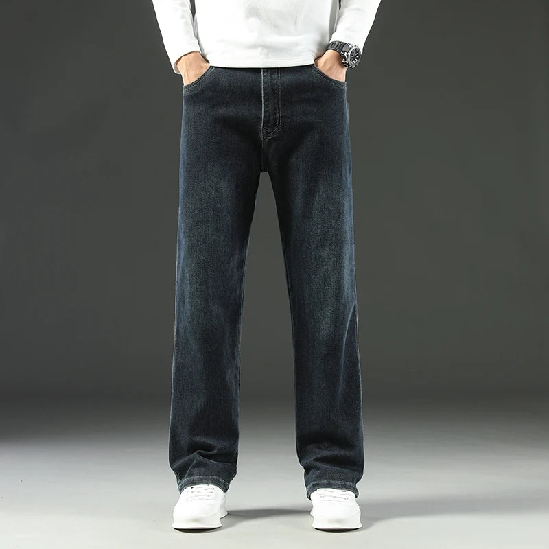 Baggy Loose Straight Fit Casual Trousers