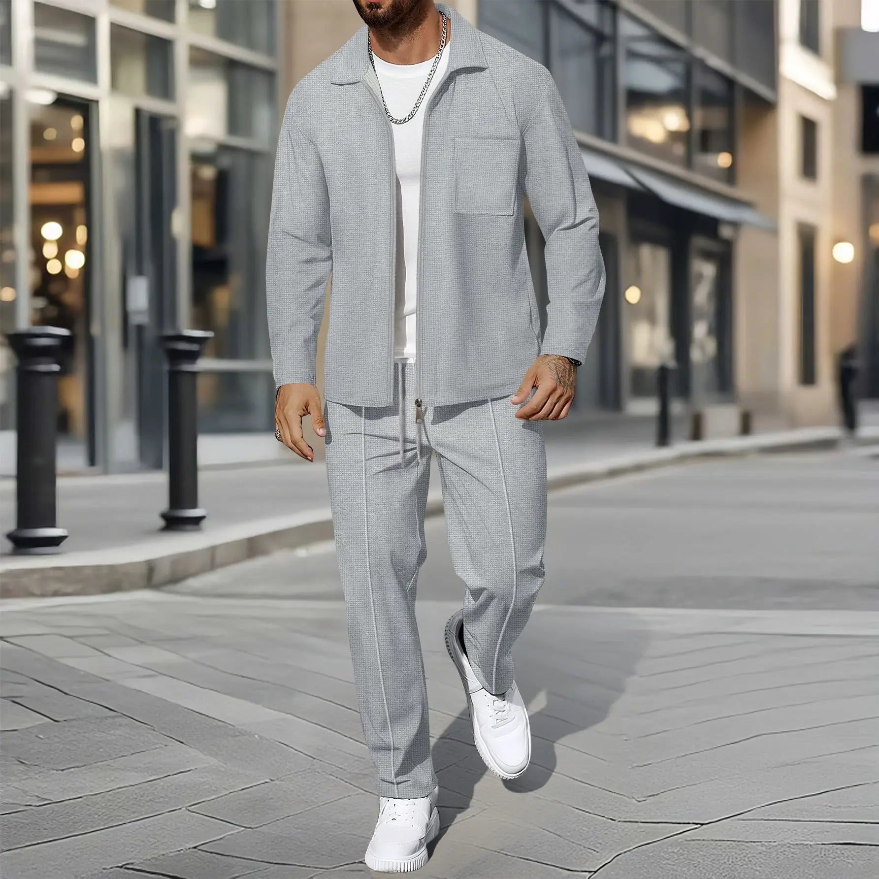 Men’s Business Casual 2-Piece Set