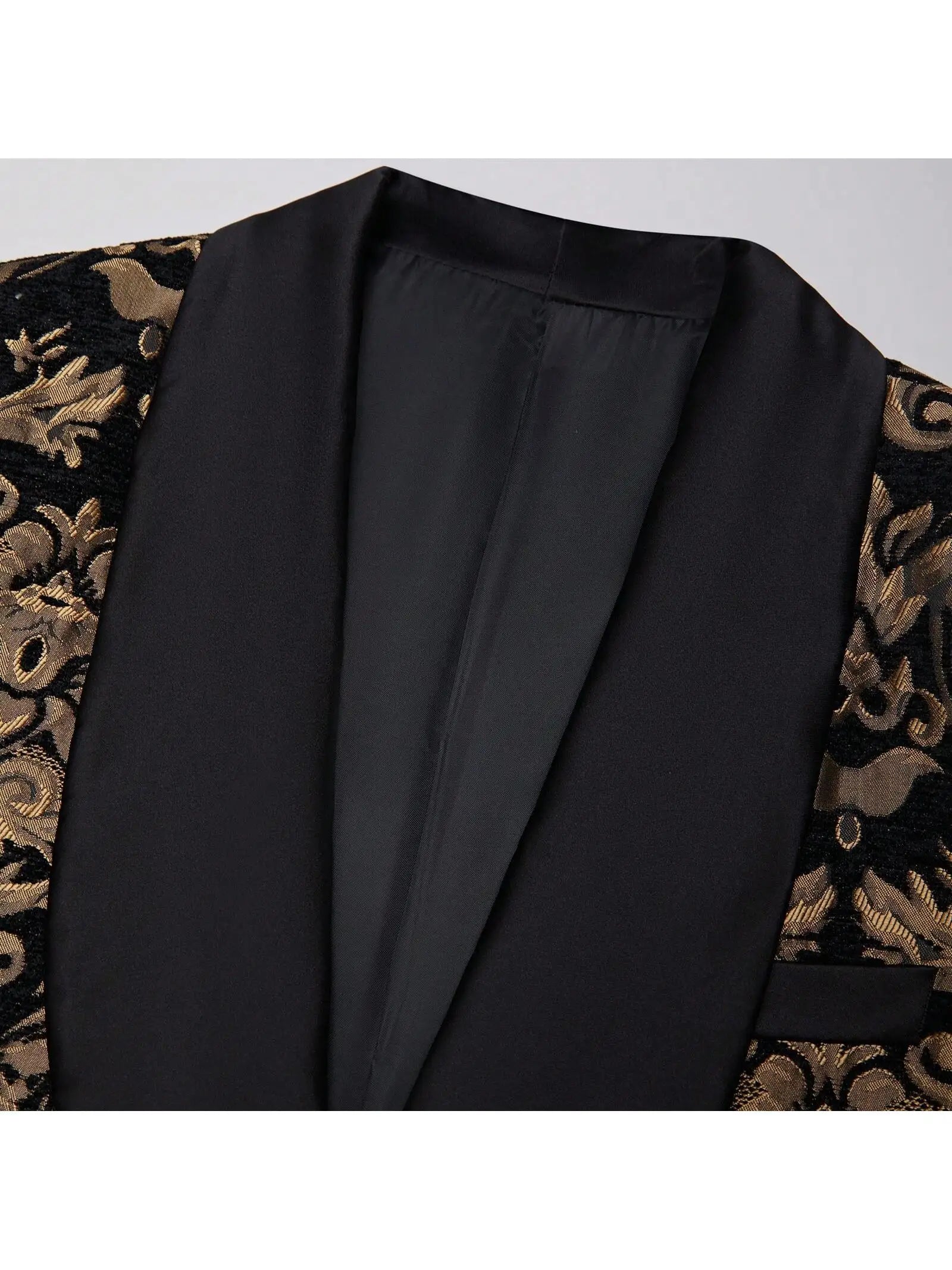 Men’s Jacquard Slim Fit 2-Piece Suit