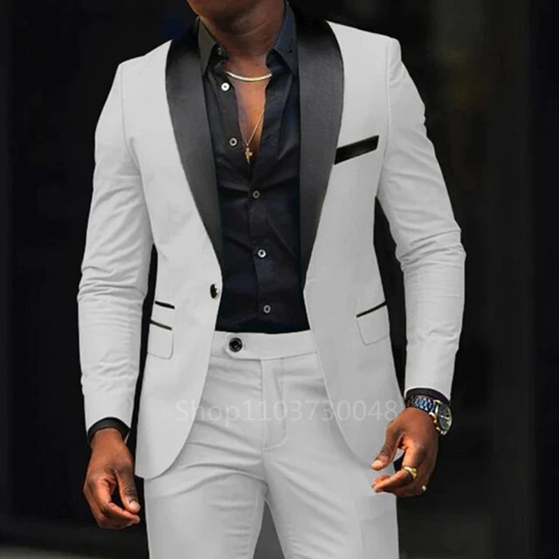 Men’s 2-Piece Wedding Suit