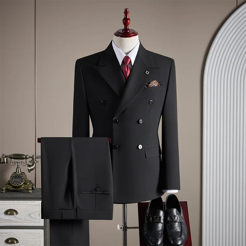 Elegant Men’s Slim Fit Suit Set
