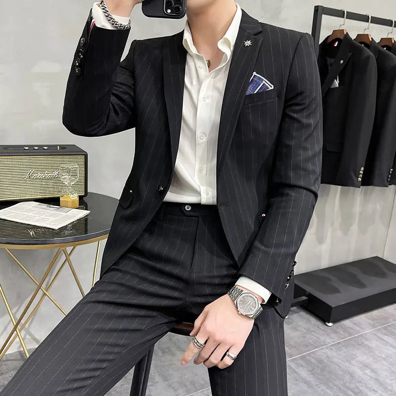 Men’s High-Quality 2-Piece Wedding Suit