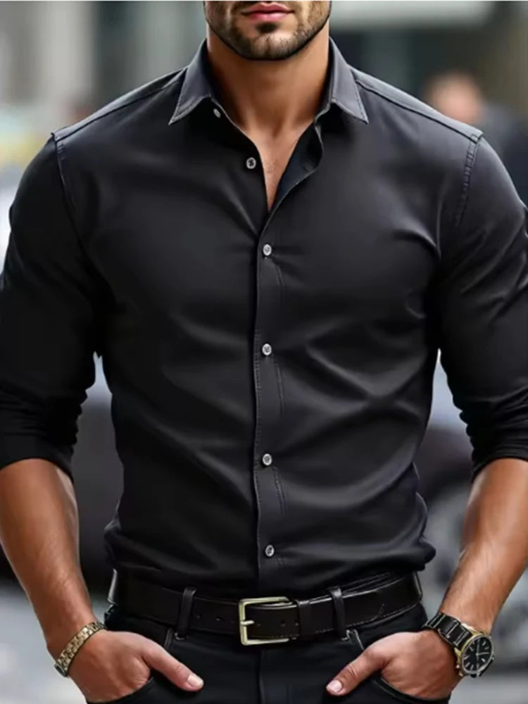 Men’s Wrinkle-Free Dress Shirt