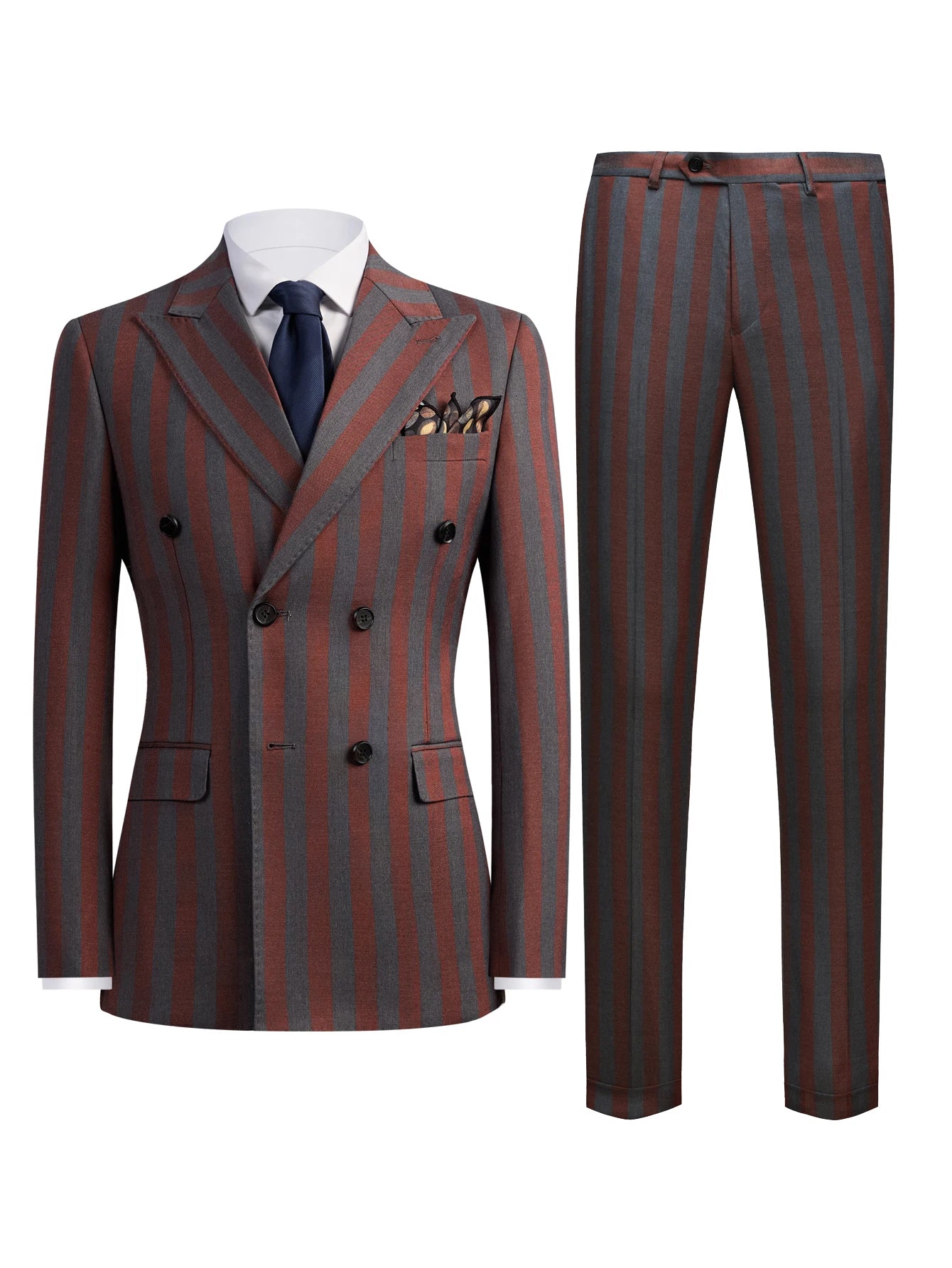 Men’s 2-Piece Double Breasted Suit Set