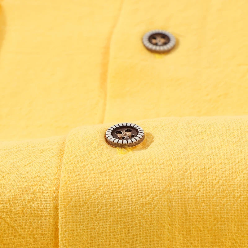 Men’s Linen Casual Short Sleeve Shirt