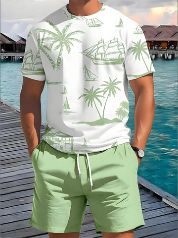 Men’s 2-Piece Summer Casual Set