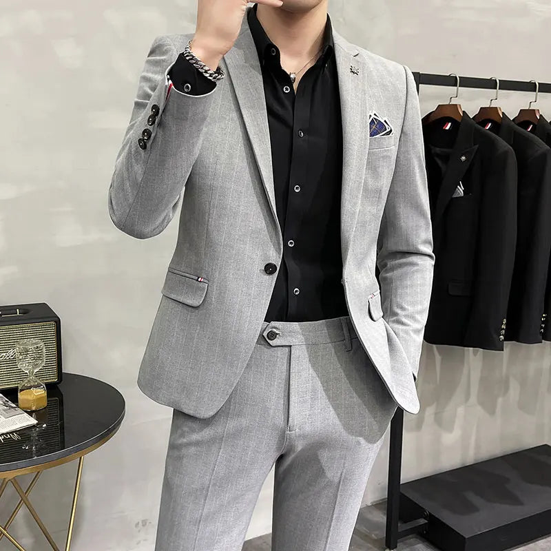 Men’s High-Quality 2-Piece Wedding Suit
