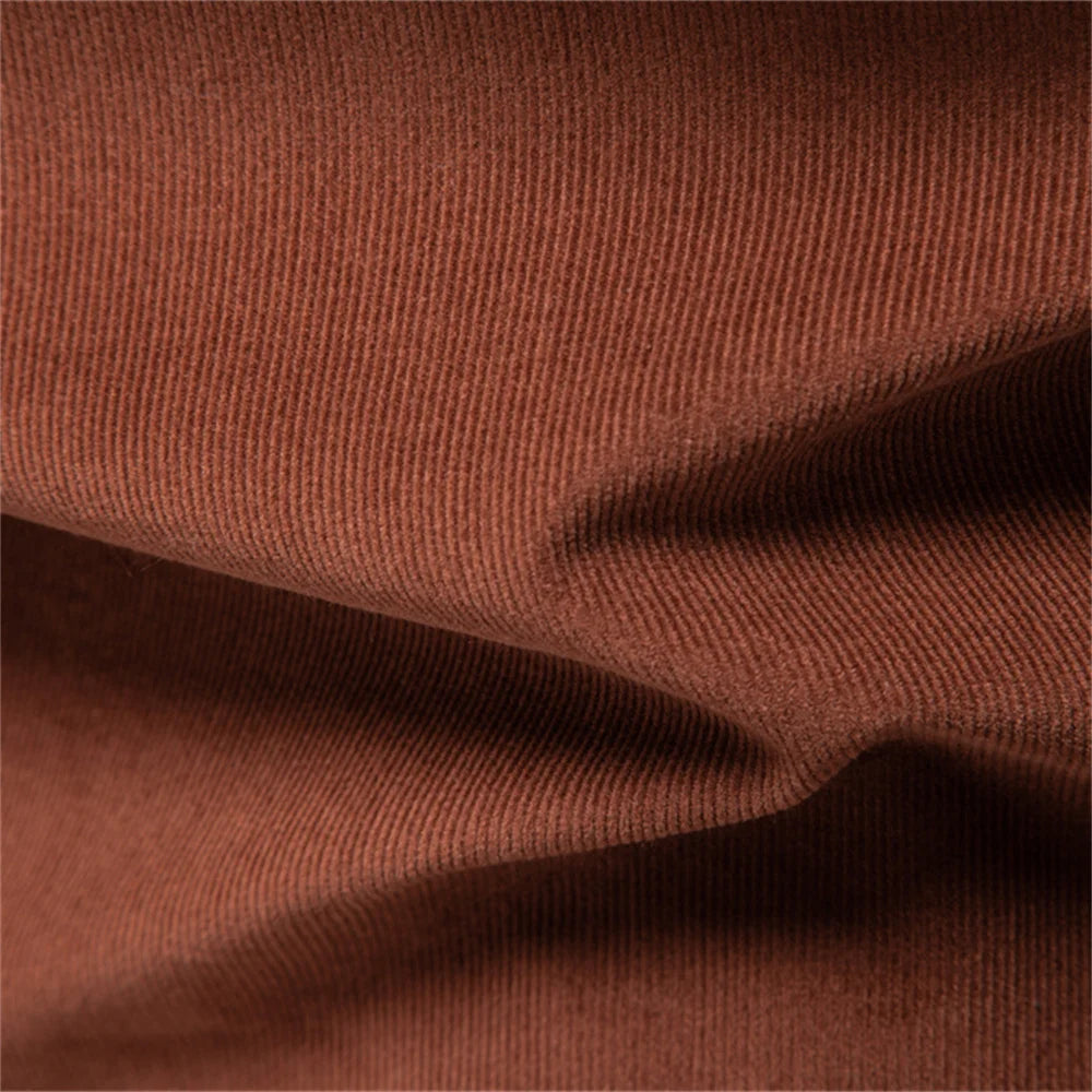 Men Corduroy Shirt 100% Cotton Heavyweight Long Sleeve Shirt
