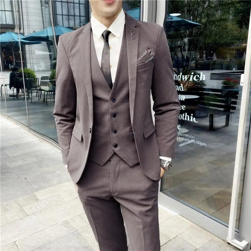 3-Piece Formal Wedding & Party Outfit