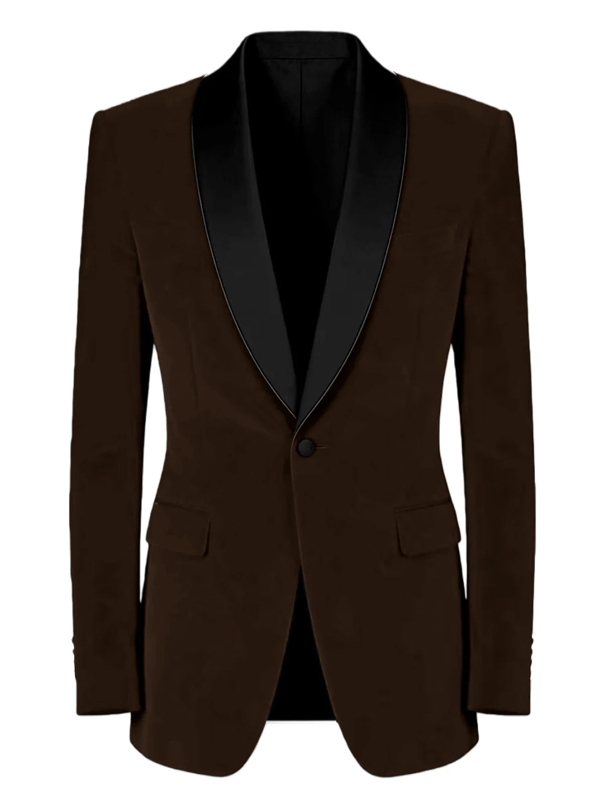 Elegant Men’s Velvet Tuxedo Blazer