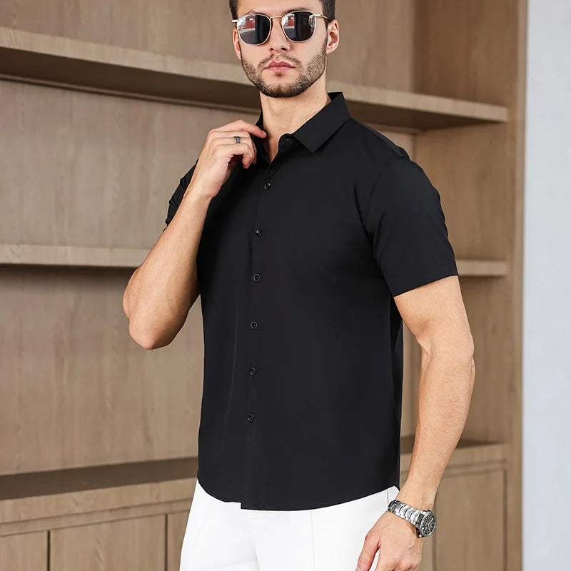 Men’s Summer Business Casual Shirt