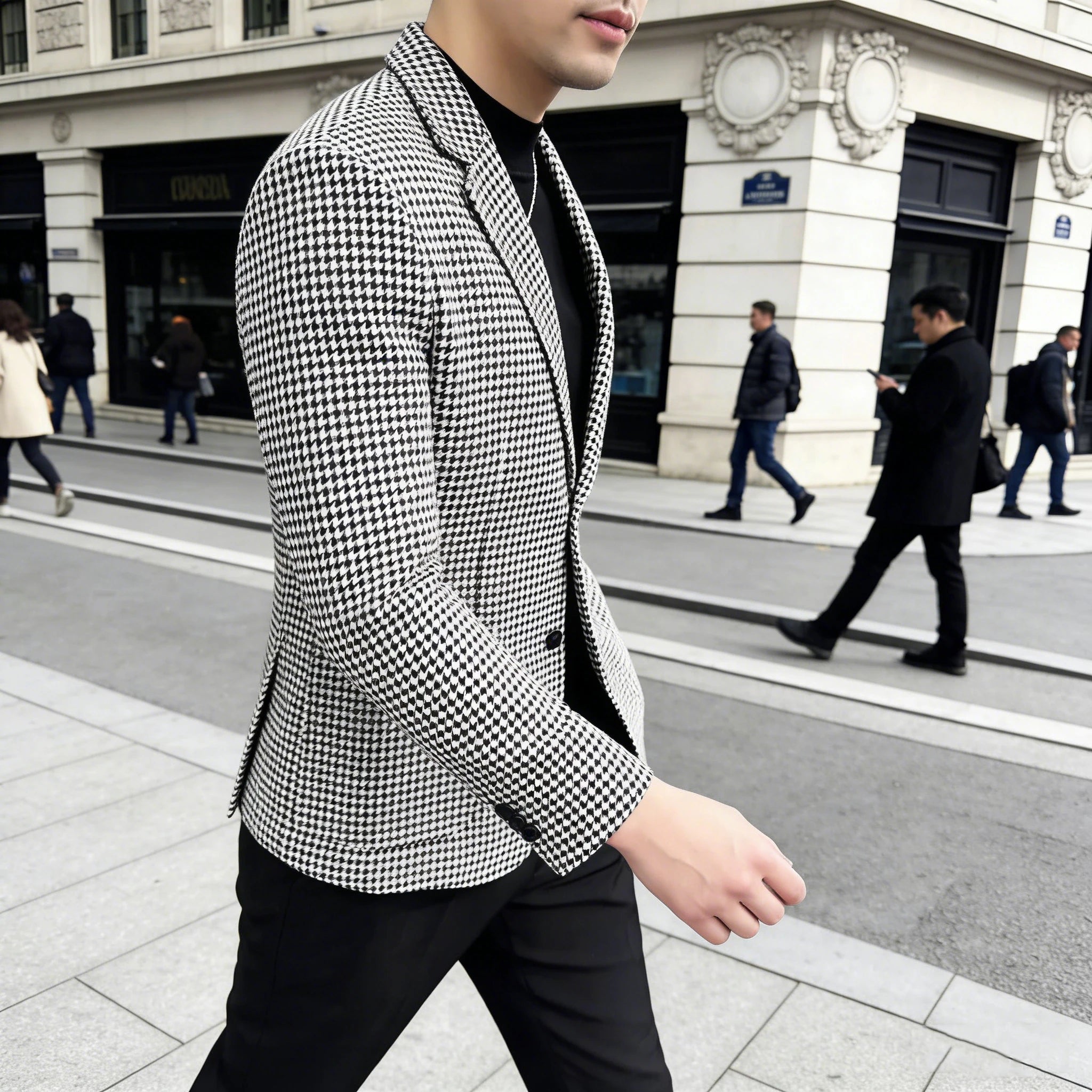 Slim Fit Business Casual 2-Button Suit