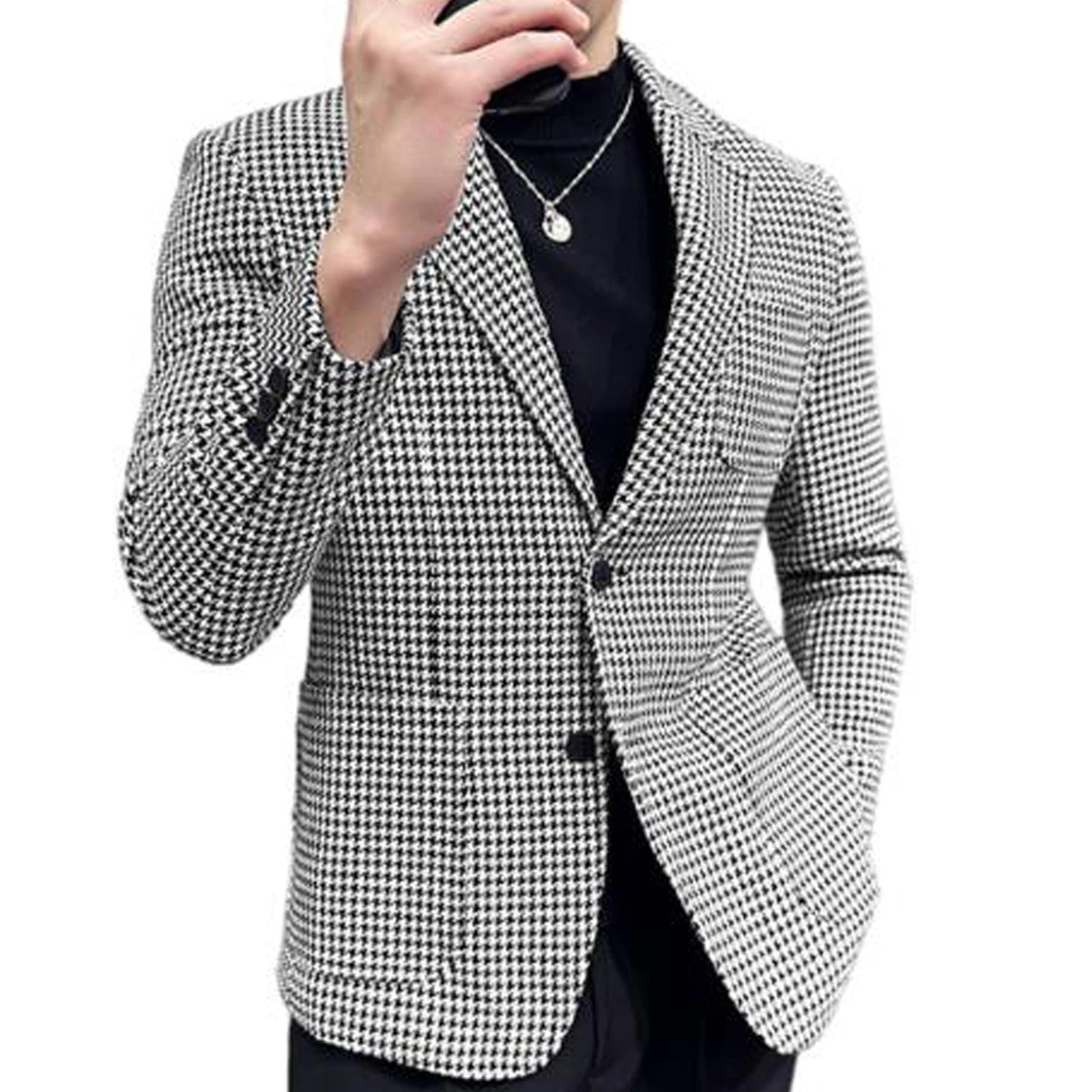 Slim Fit Business Casual 2-Button Suit