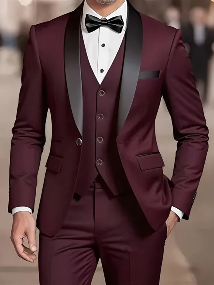Business Casual Slim Fit Suit