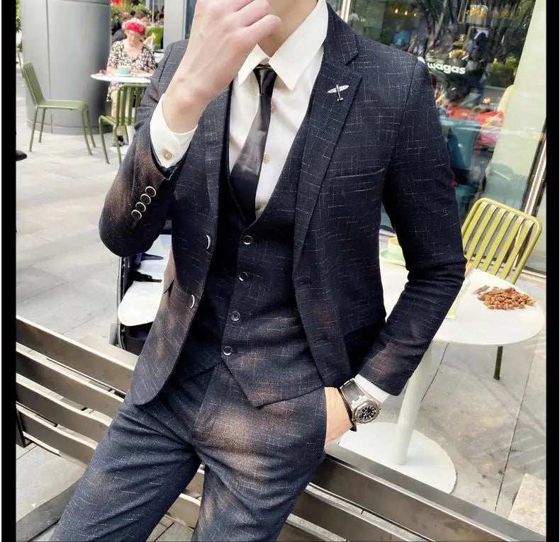 3-Piece Formal Wedding & Party Outfit