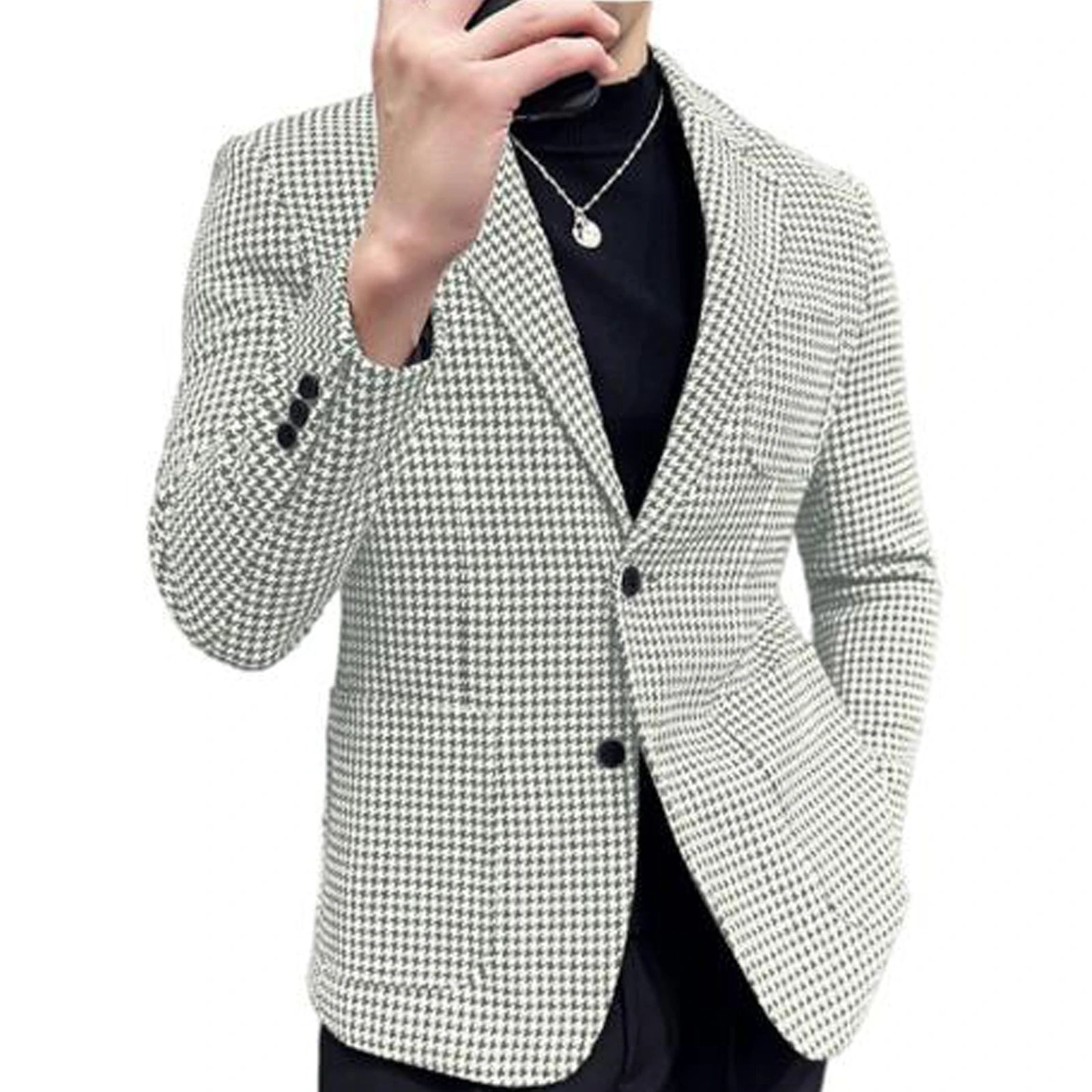 Slim Fit Business Casual 2-Button Suit