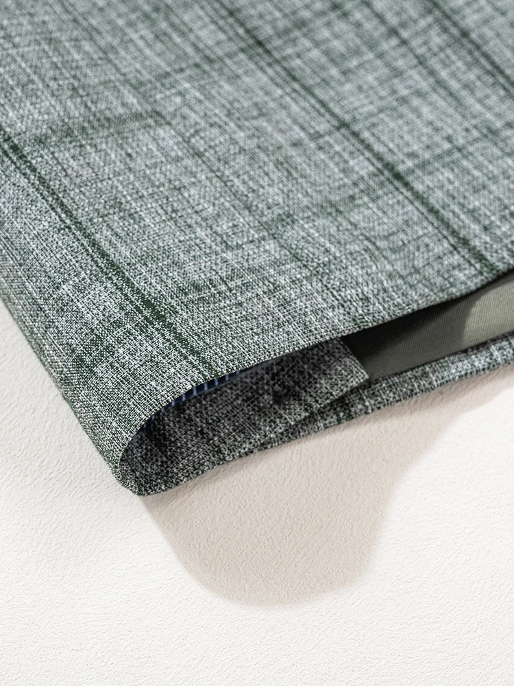 Men Plaid Blazer Jacket Slim Fit Fashion Coat