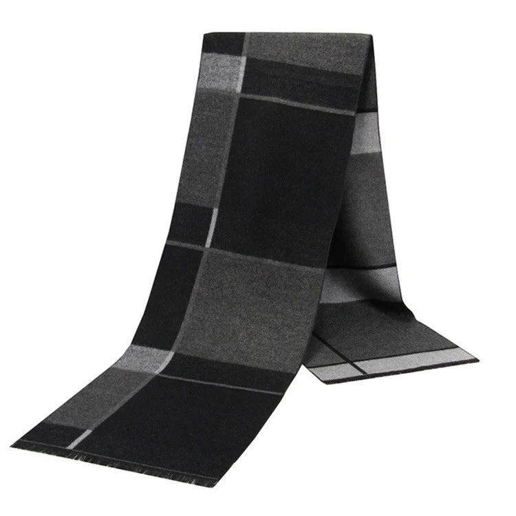 Soft Plaid Shawl Neckerchief