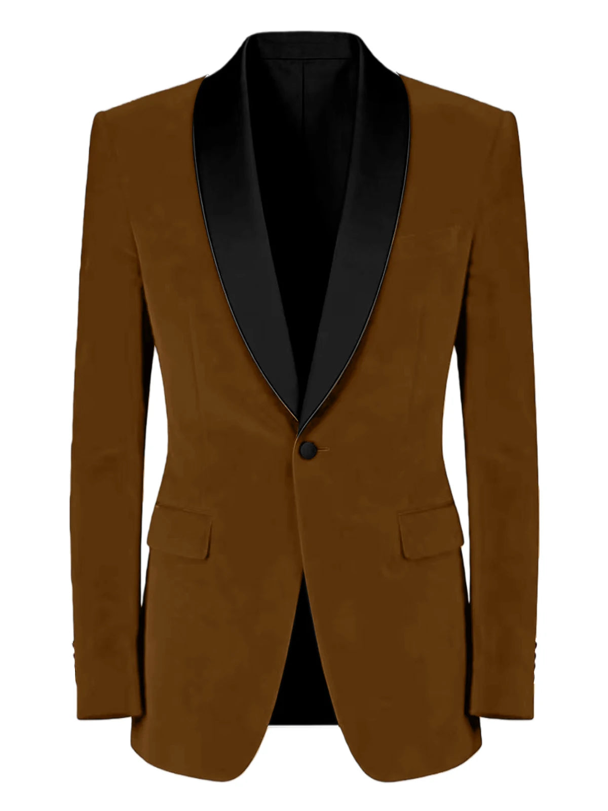 Elegant Men’s Velvet Tuxedo Blazer