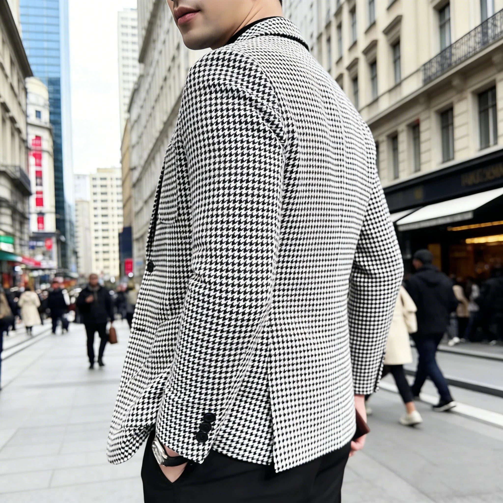 Slim Fit Business Casual 2-Button Suit