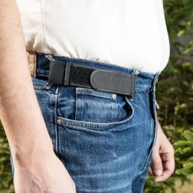 Men Buckle-Free Elastic Ultra Belt