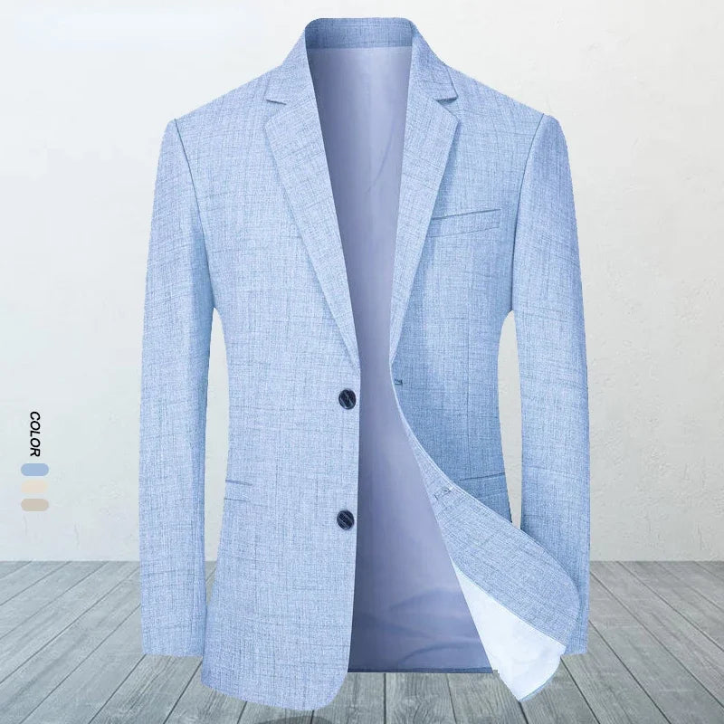 Men Business Casual Suit Jacket