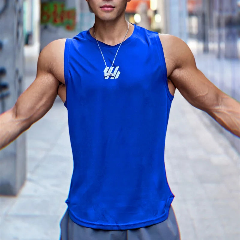 Mesh Sleeveless Men’s Tank Top