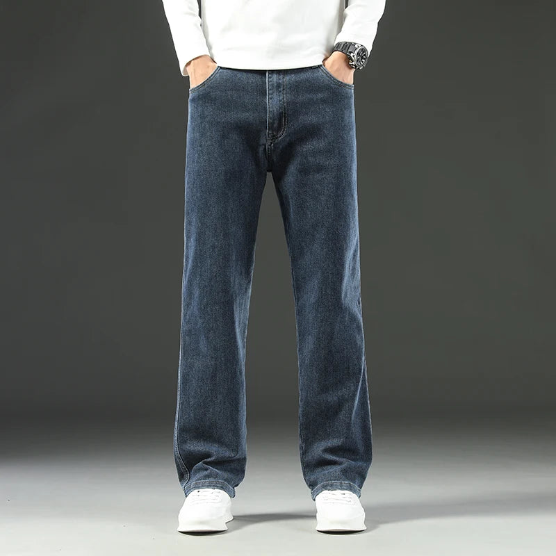 Baggy Loose Straight Fit Casual Trousers