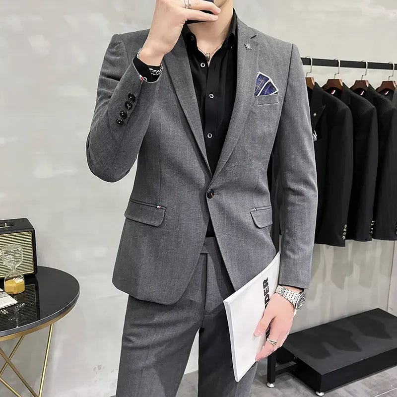 High Quality Groom & Business Casual Two-Piece