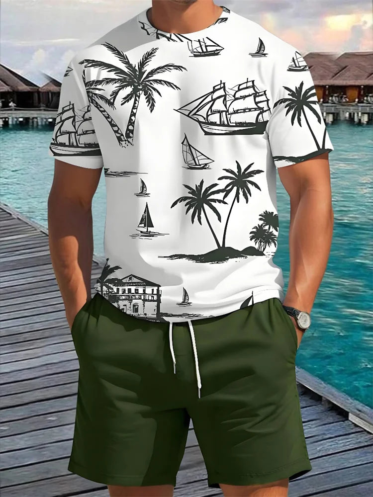 Men’s 2-Piece Summer Casual Set