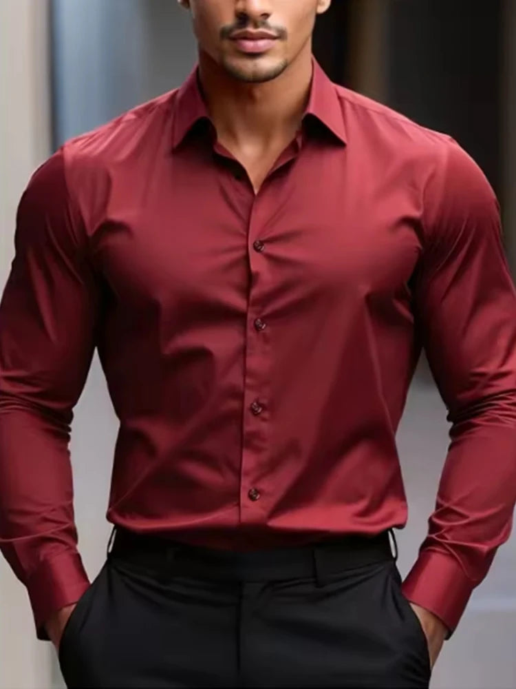 Men’s Wrinkle-Free Dress Shirt
