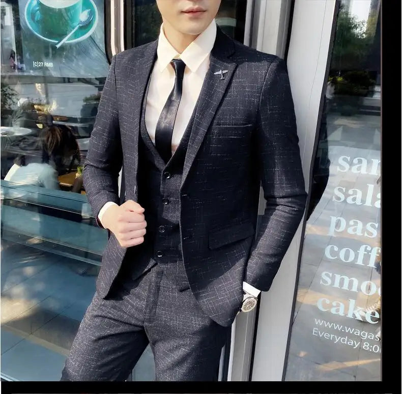 3-Piece Formal Wedding & Party Outfit