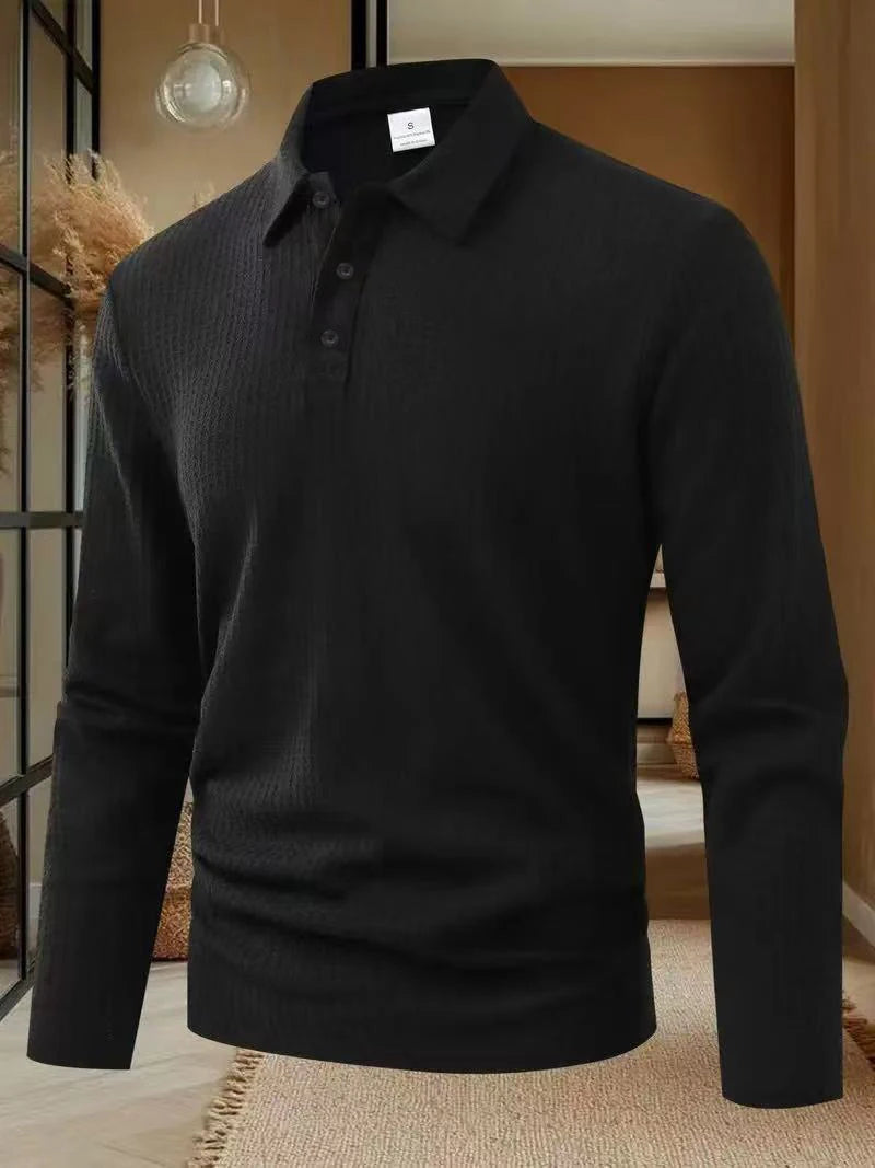 Men’s Business Casual Long Sleeve Shirt