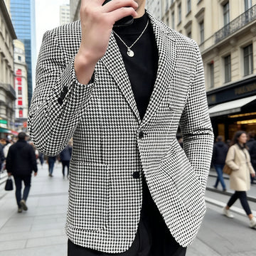 Slim Fit Business Casual 2-Button Suit